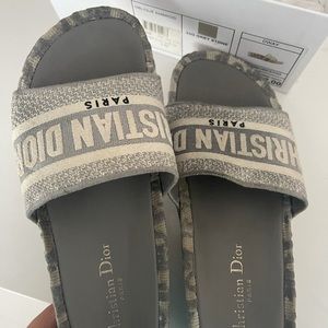 Dior wedge sandals